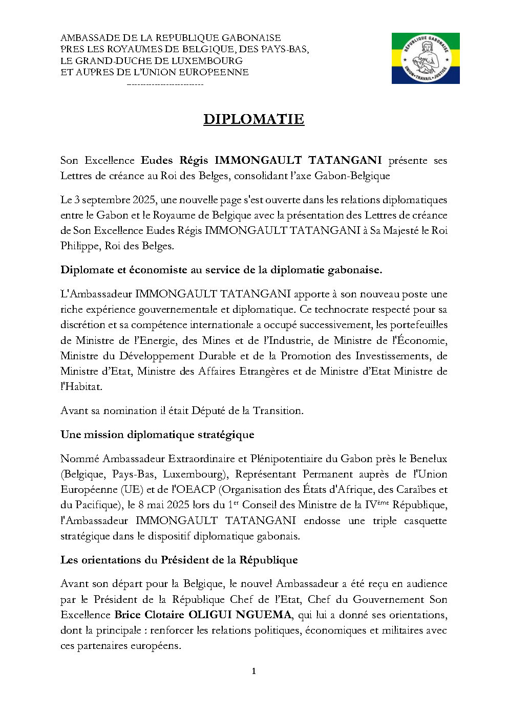 Présentation des LC du CMD R. IMMONGAULT Page1